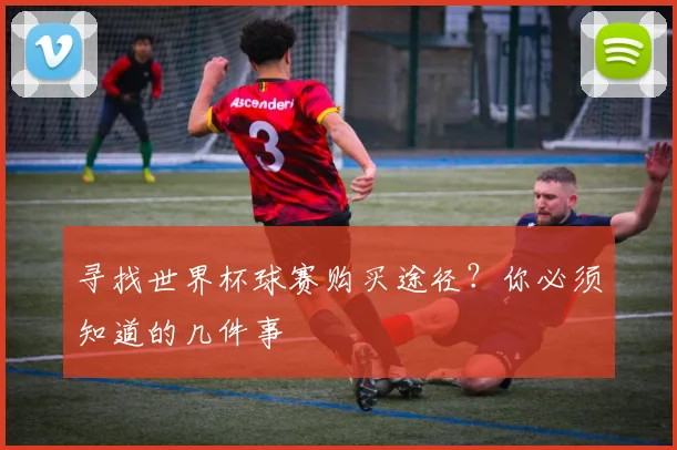 寻找世界杯球赛购买途径？你必须知道的几件事